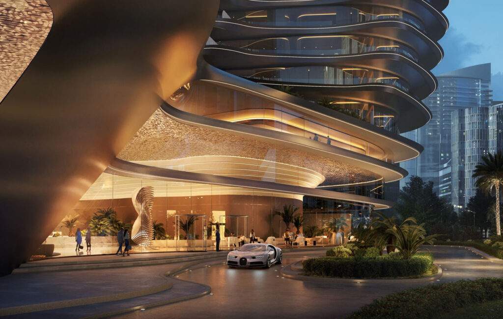 The most exceptional development by Binghatti Developers is Bugatti Residences in Dubai.