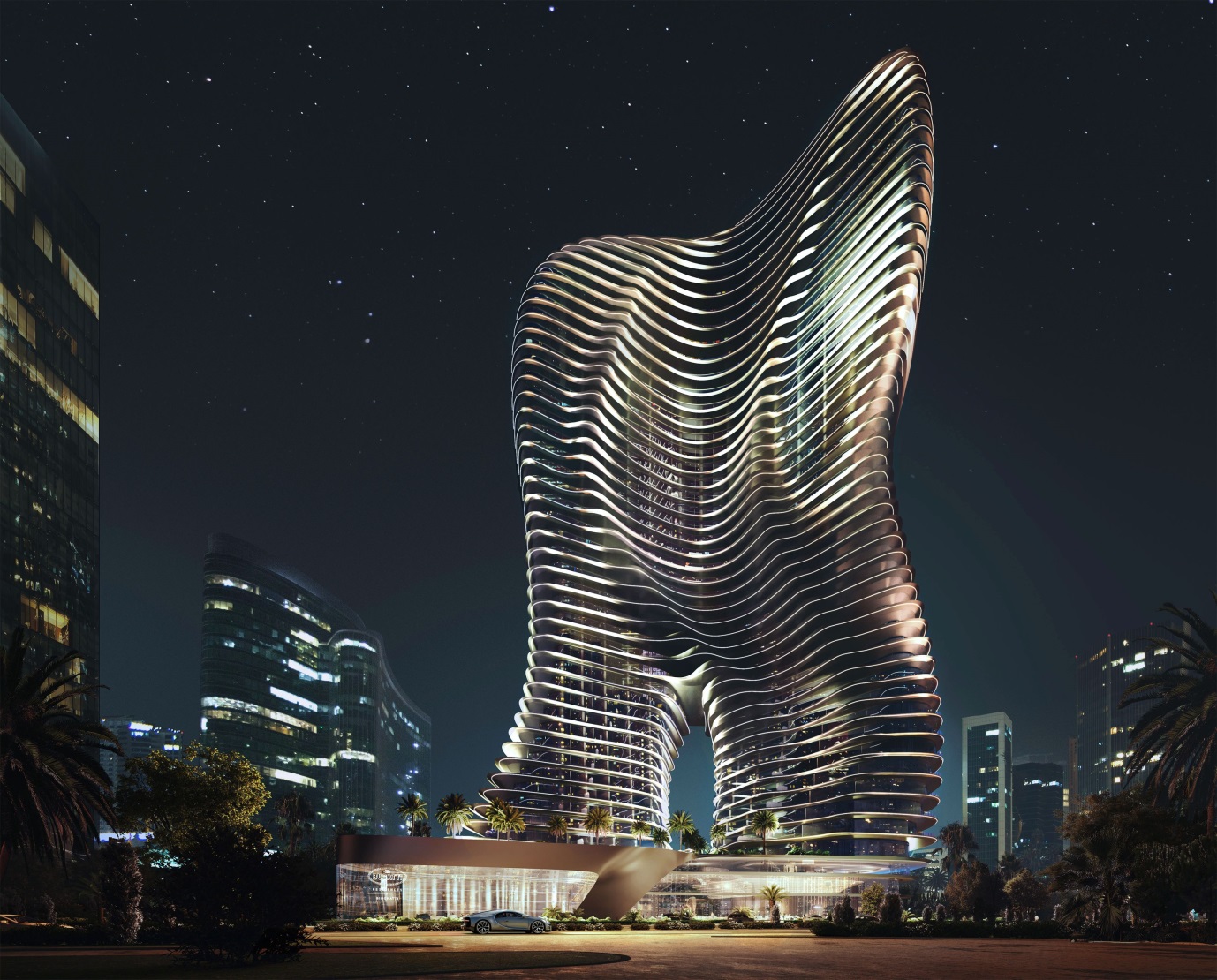 Figure 3 Bugatti residence luxury apartments