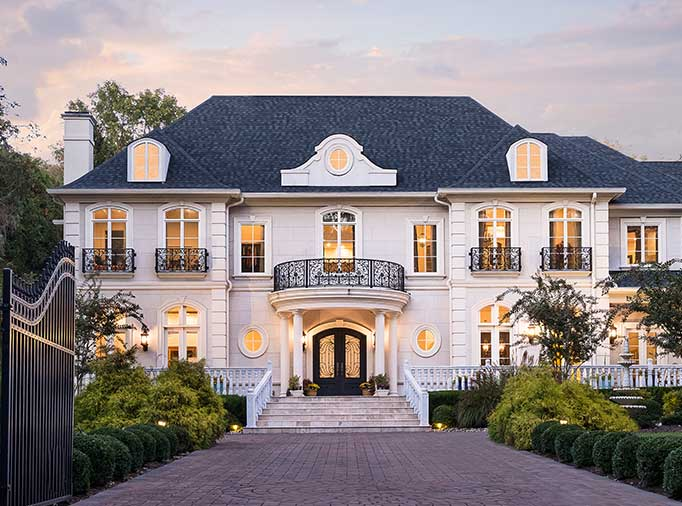 Modern vs. Classic Mansions