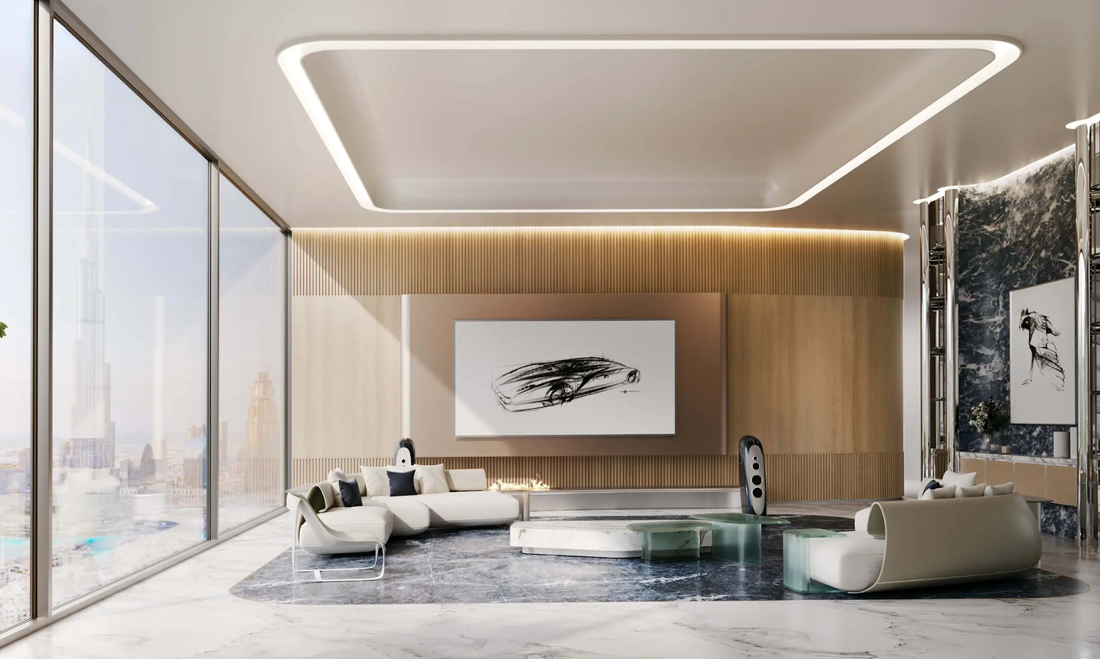 Bugatti Residences Interiors